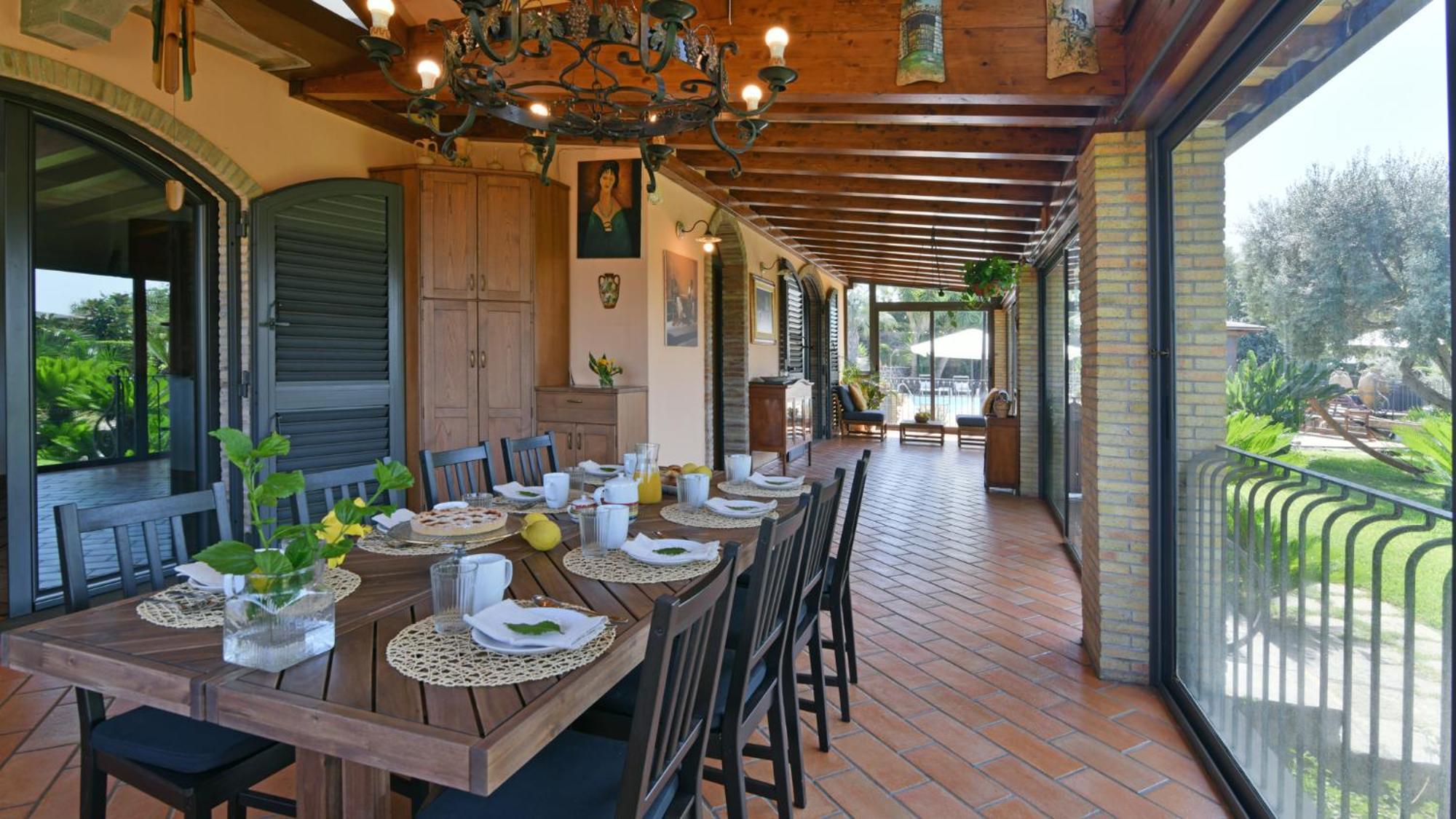 Villa Biddizza Ачиреале Екстериор снимка